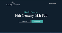 Desktop Screenshot of abbeytavern.ie